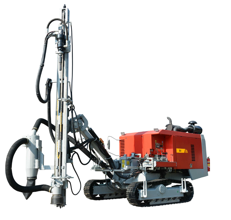 Fully Hydraulic Open-pit Down-the-hole Mine Drill Rig